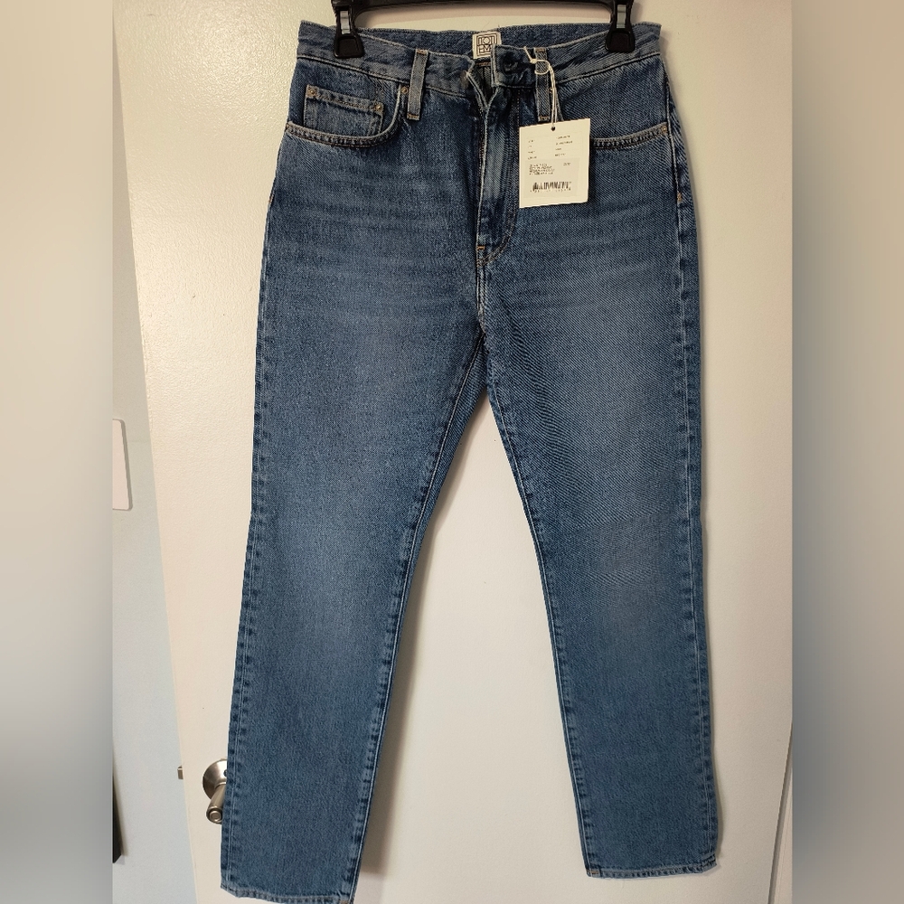 NWT Toteme Regular Fit Denim Vintage Wash 26/32